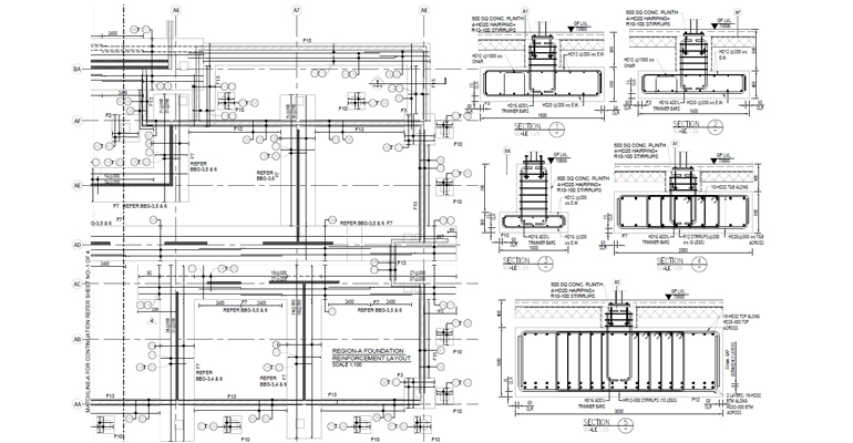 Rebar Shop Drawings Services Auckland